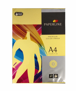 Papel 80g A4 500h amarillo