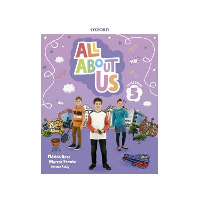 Libro All about us 5 prim class book oxford