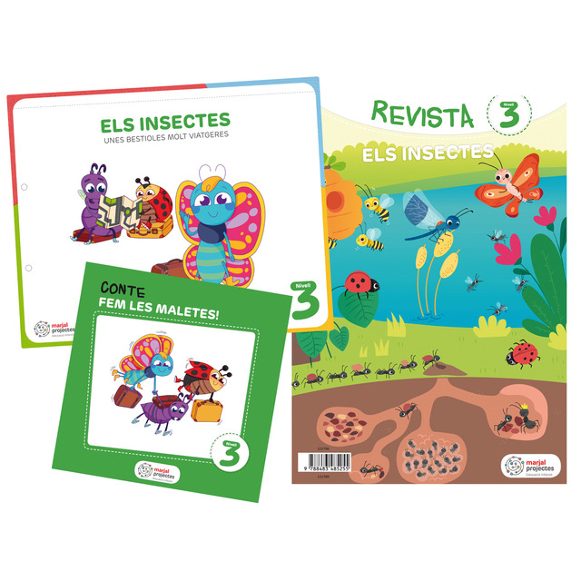 Els insectes 5 anys-unes bestiles molt viatgeres