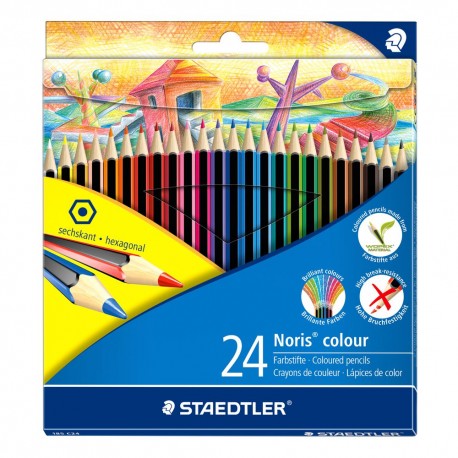 24 lápices de colores Noris Colour Staedtler