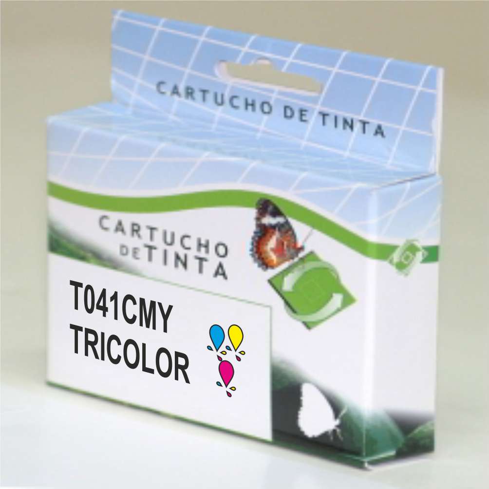 Cartucho tinta compatible Epson t041 tricolor