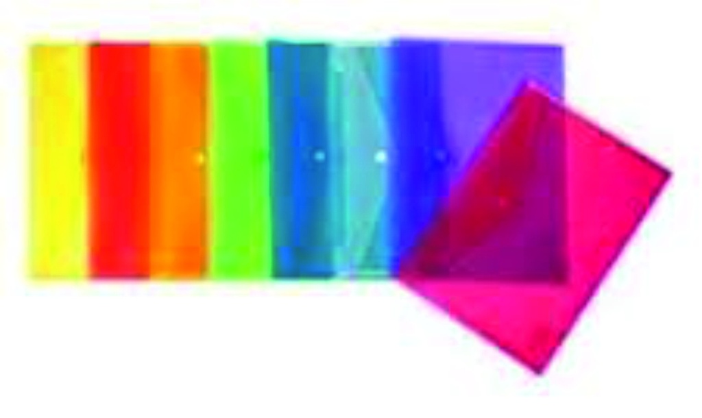 Sobre PP tarjeta visita colores