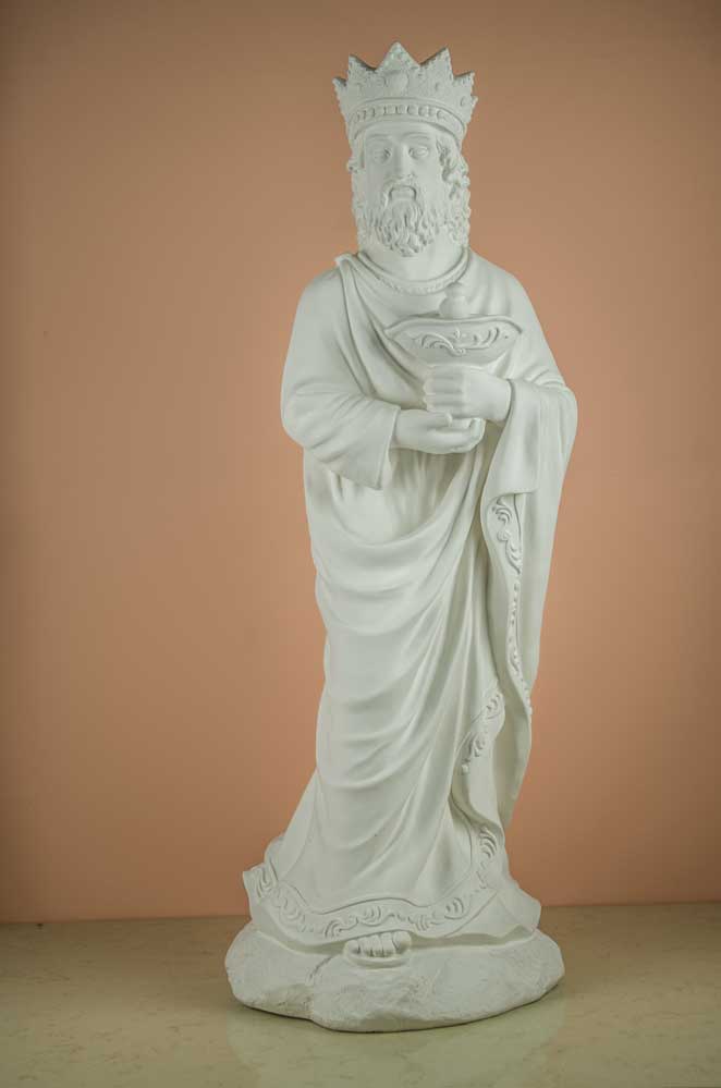 FIGURA REY MAGO MELCHOR 17cm