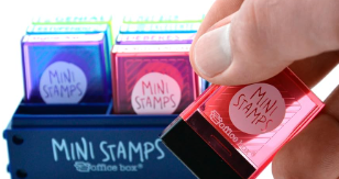 Mini stamp base agua mist-14 rosa