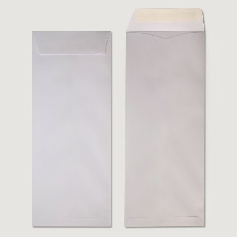 Bolsa Blanc 145x355 Solapa Recta Silicona 90gc/250