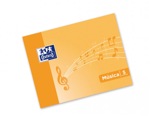 LIBRETA GRAPADA MUSICA 5 PENTAGRAM 4mm APAISADO A5