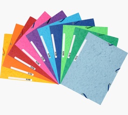 [55000SE] Carpeta c/ gomas de colores 385grs.