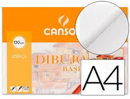 [400110486] Pack 10 laminas dibujo basik A4 130g Canson 20% gratis