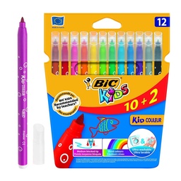 Rotuladores Bic Kids lavables 12 u
