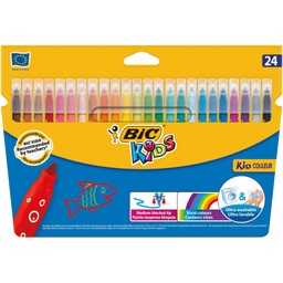 Rotuladores Bic Kids lavables caja 24und.