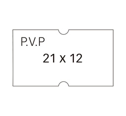 Pack 6 rollos 1000etx 21x12 bl remo pvp