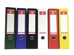 [581254] Archivador A4 color PP 5et A4 negro