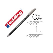 [1200/12] Rotulador edding 1200 gris 12