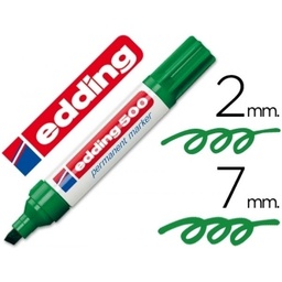 [500/04] Permanent marker edding 500 verde
