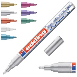 [751/54] Permanente edding plata 751