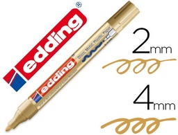 [750/053] Marcador edding 750 oro 2-4mm