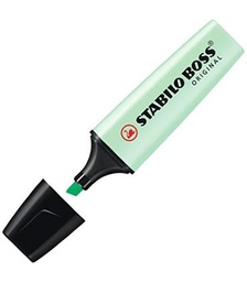 Fluorescente stabilo boss verde pastel
