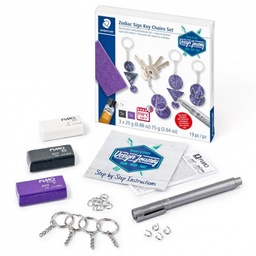 [61DJT2] Set de llaveros signo del zodiaco Staedtler