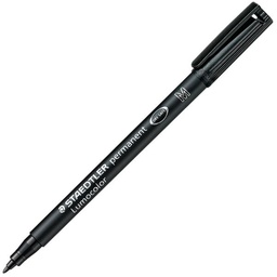 [317-9] Marcador permanent Staedtler lumocolor azul 317-3