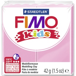 [803025] Pasta modelar fimo Kids rosa 42grs. Staedtler