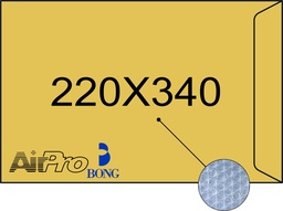 [B6,400099820] Bolsa kraft 220x340 acolchada burbujas -unidad-