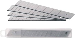 BLISTER 10 CUCHILLAS CUTER 9mm