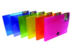 [9F202-57-6] Carpeta proyectos velcro violeta