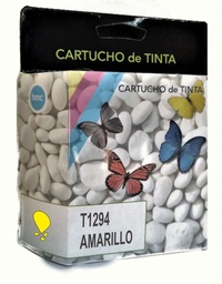 [T1294] Cartucho tinta compatible Epson t1294 amarillo