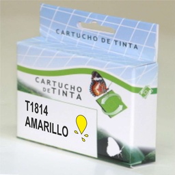 [T1814] Cartucho tinta compatible Epson t1814 amarillo