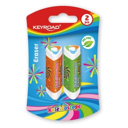 Goma de borrar keyroad kaleidoscope  2 ud