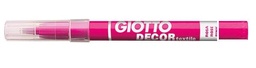[495407] Rotulador rosa neón Giotto decor textile