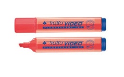 [F893900] Textmarker tratto video coral