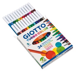 [417000] Caja 24 rotul. Giotto turbo color