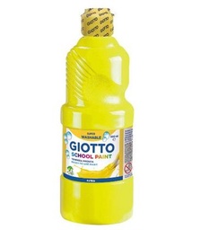 [535302] Giotto tempera lavable amarillo 500ml