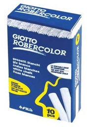 [F5387 00] TIZAS BLANCAS ROBERCOLORES 10u