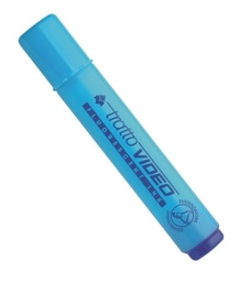 [830205] Marcador fluorescente tratto VIDEO azul