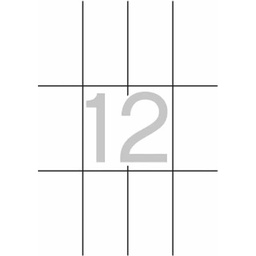 [11174] Etiquetas adhesivas Apli  52,5x29,7