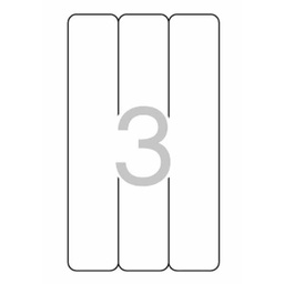 Etiquetas adhesivas Apli  8x20