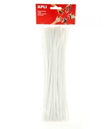 [13277] Limpiapipas blancas 50u Apli