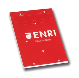 [18216231,100105158] Bloc notas grapado liso A6 80h 60g enri