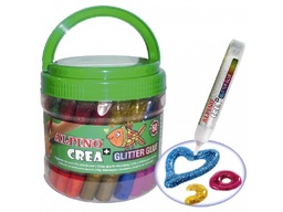 [DE000029] Glitter glue surt. Colores alpino