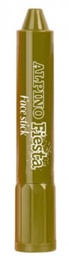 [DL000058] Maquillaje face stick verde camuflaalpino caja 6u.