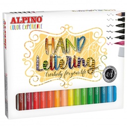 [AR000701] Set hand letering alpino color experience