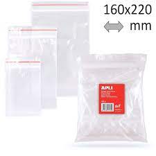 [50063100] Pack 100 bolsas autocierre 60x80mm
