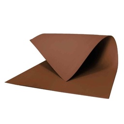 [00036140] Hoja goma eva marrón oscuro - Grafoplás