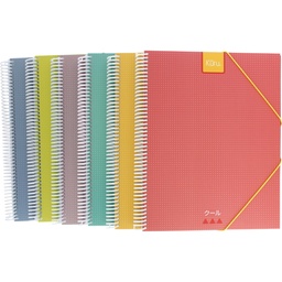 [39873236] Carpeta espiral 30 fundas maxiplas kuru colores