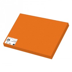 [29987] Cartulina 25 hojas 50x65 naranja fuego