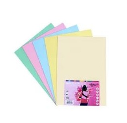 [16248] PAPEL COLOR SUAVE PACK 100 unid DINA3 80gr