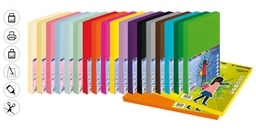 [15507] Cartulina A4 surtido intenso 180g 250h fabrisa