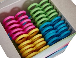 [TE13E] Expositor tijeras escolares 13cm acero inox. 20uds